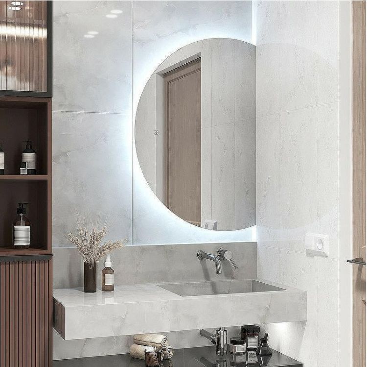 Зеркало Континент Jill 600х900 ЗЛП3564 с подсветкой с сенсорным выключателем