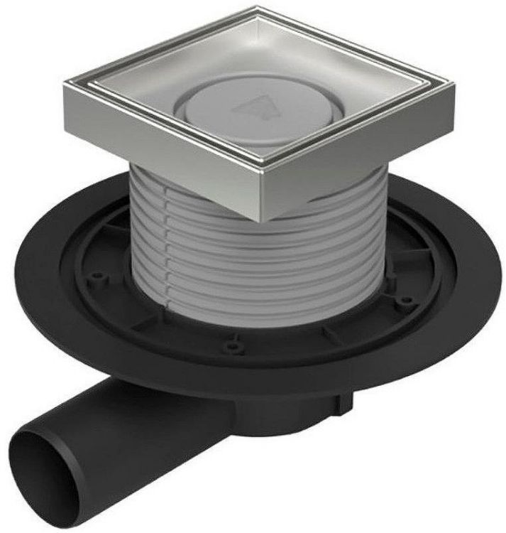 Душевой трап Paini C381A с решеткой под плитку