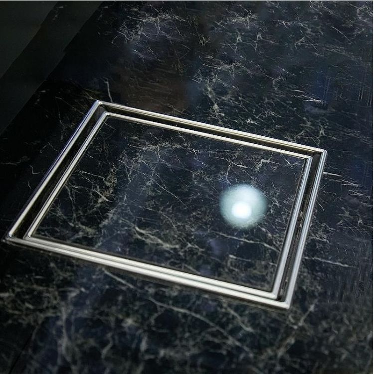 Душевой трап Paini C381A с решеткой под плитку