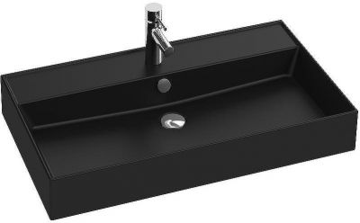 Раковина Jacob Delafon Vivienne 80 EXBI112-NGM Черная матовая
