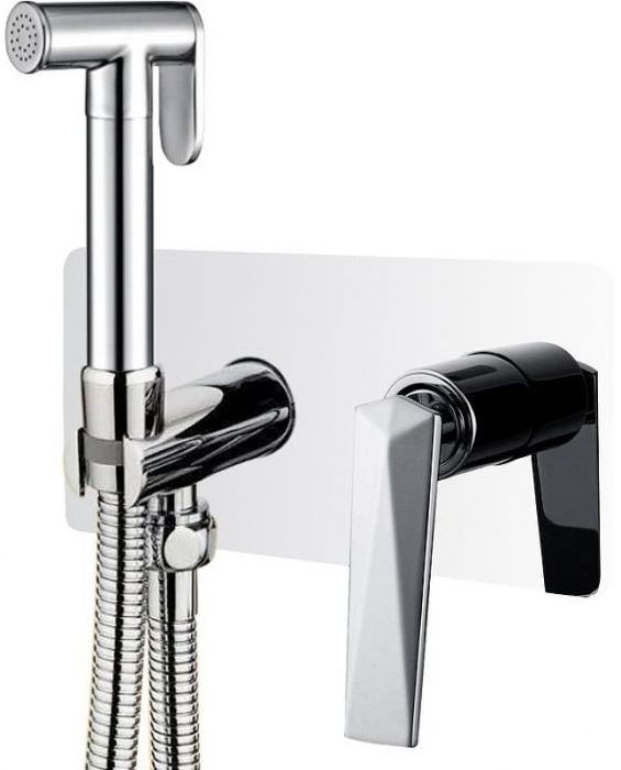 Гигиенический душ со смесителем Boheme Venturo 377 Хром
