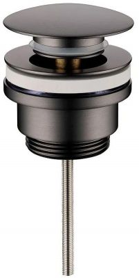 Донный клапан Grocenberg GB106BG click-clack Графит