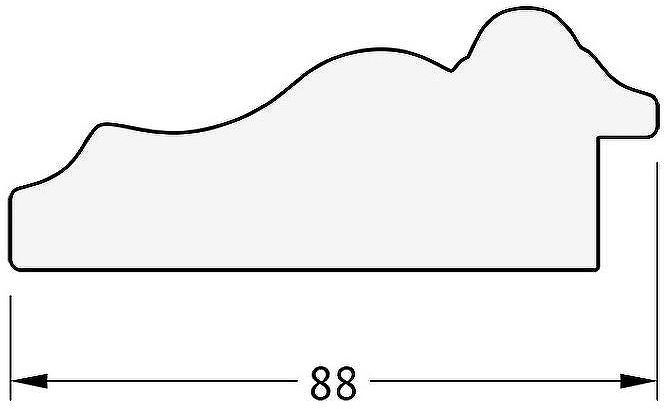 Зеркало Evoform Exclusive-G 171х96 BY 4405 с гравировкой в багетной раме - Римское серебро 88
