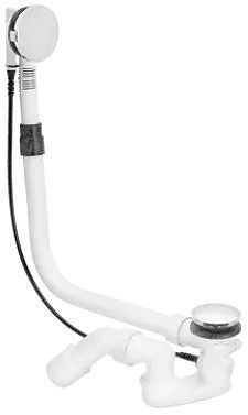 Слив-перелив Bette B602-000 полуавтомат цвет Белый