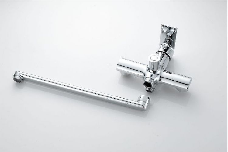 Смеситель для ванны Knotlor Ergofit KN-33 универсальный цвет Хром