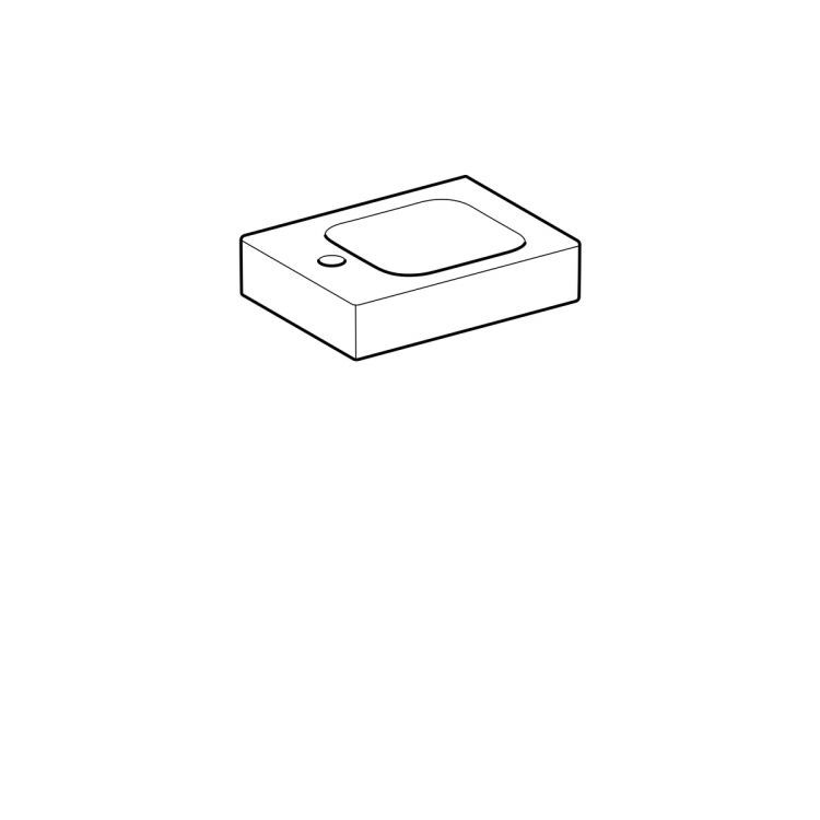 Раковина Geberit iCon XS, 124836000