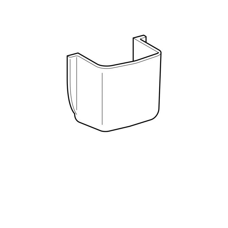 Полупьедестал Geberit Bambini [296500000]