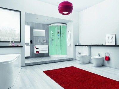 Душевая кабина Am.Pm Inspire 95 с баней