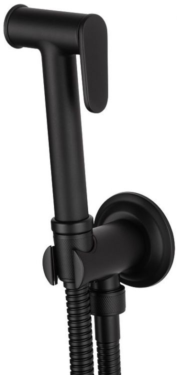 Гигиенический душ со смесителем Wonzon & Woghand Steam WW-88849008-MB цвет Черный матовый