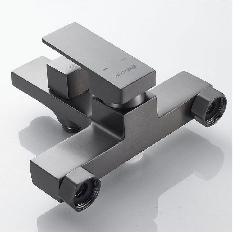 Смеситель для ванны Shevanik S9602T цвет Оружейная сталь Смеситель для ванны Shevanik S9602T цвет Оружейная сталь