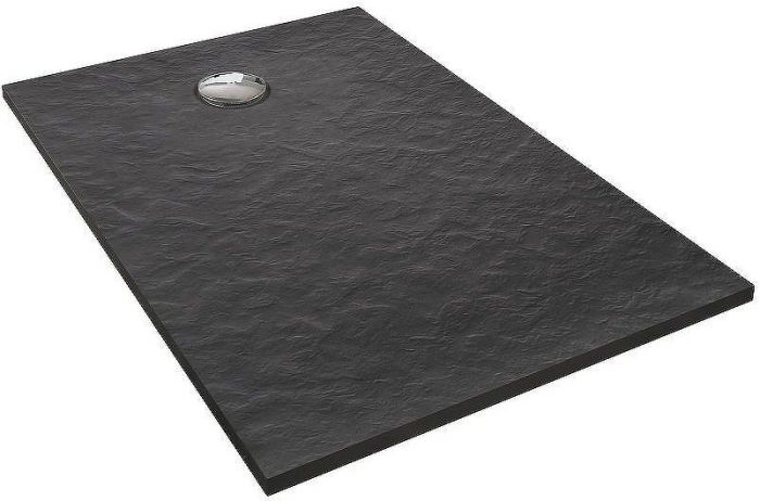 Душевой поддон из искусственного камня Jacob Delafon Tolbiac 120x80 E6D331RU-NGM Черный матовый