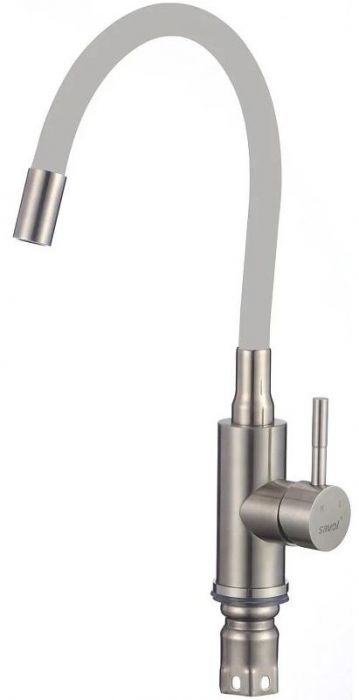 Смеситель для кухни Savol S-SUS6002-04 цвет Сатин Серый