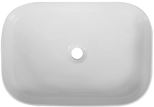 Раковина-чаша Oliveeka 56 9690A цвет Белый глянец