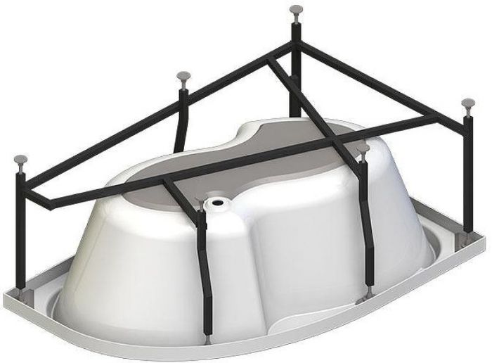 Акриловая ванна Radomir Vannesa Ирма 169х110 L 2-01-0-1-1-217 Белая без гидромассажа