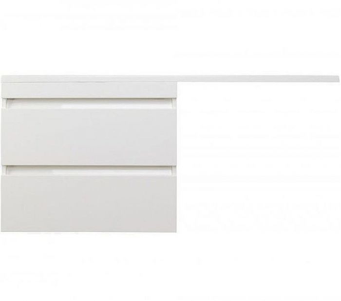 Тумба под раковину Style Line Даллас 150 СС-00002304 подвесная Белый глянец