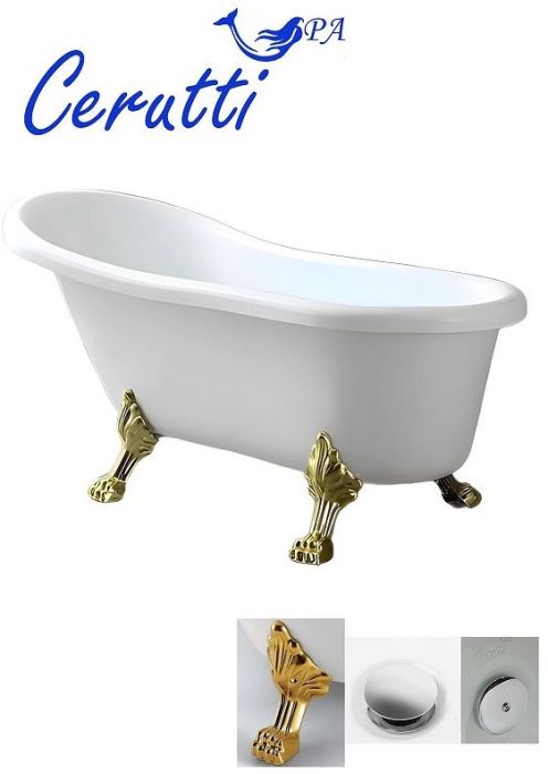 Акриловая ванна Ceruttispa Classic 150G 157x77 CT9667 без гидромассажа
