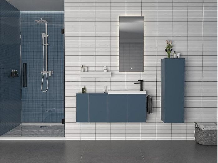 Зеркало Orka Ferla ORK1001B+ 40x90 3005795 с подсветкой с сенсорным выключателем и подогревом