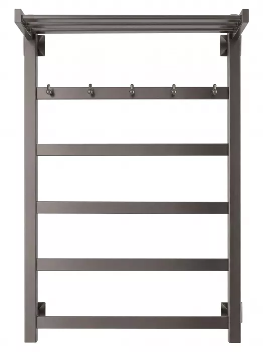 Полотенцесушитель электрический Secado Корсико 1 КСП 80x40 графит
