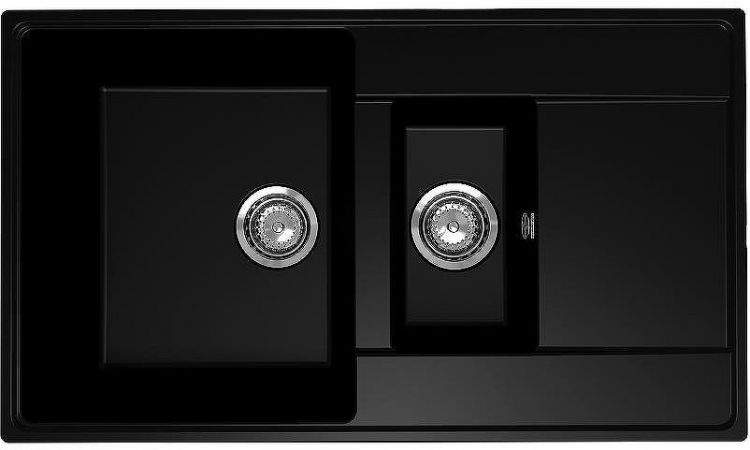 Кухонная мойка Ulgran Quartz Prima 860 1,5 K-07 Уголь