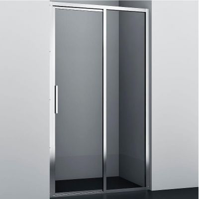 Душевая дверь WasserKRAFT Lopau 120 32S05R профиль Хром стекло прозрачное