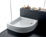 Душевой поддон Kolpa-San Ocean 80, полукруглый