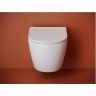 Подвесной унитаз CERAMICANOVA Uno смыв Торнадо 490x360x360 белый