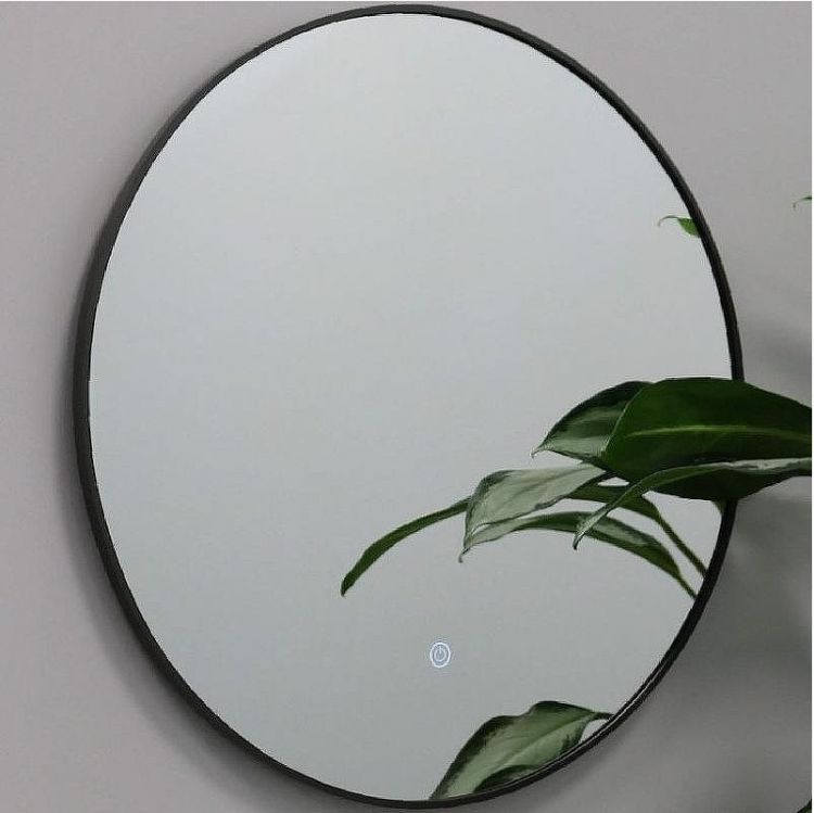 Зеркало Fixsen Led 70 FX-1070F с подсветкой Графит с сенсорным выключателем и диммером