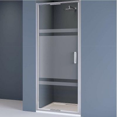 Душевая дверь RGW Stilvoll SV-05 100 70320510-201 профиль Хром стекло прозрачное-матовое-прозрачное