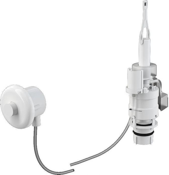 Клавиша смыва Alcaplast MPO10 пневматическая Белая