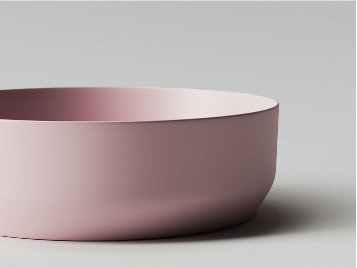 Умывальник CERAMICANOVA Element чаша накладная круглая (цвет Розовый Матовый) CN6022MP Умывальник CERAMICANOVA Element чаша накладная круглая (цвет Розовый Матовый) CN6022MP