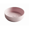 Умывальник CERAMICANOVA Element чаша накладная круглая (цвет Розовый Матовый) CN6022MP