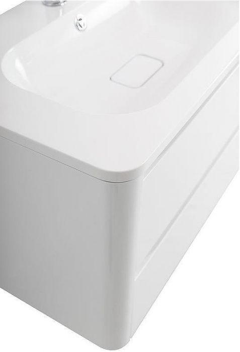 Тумба под раковину Cezares Relax 80 RELAX-800-2C-SO-BL подвесная Bianco Lucido