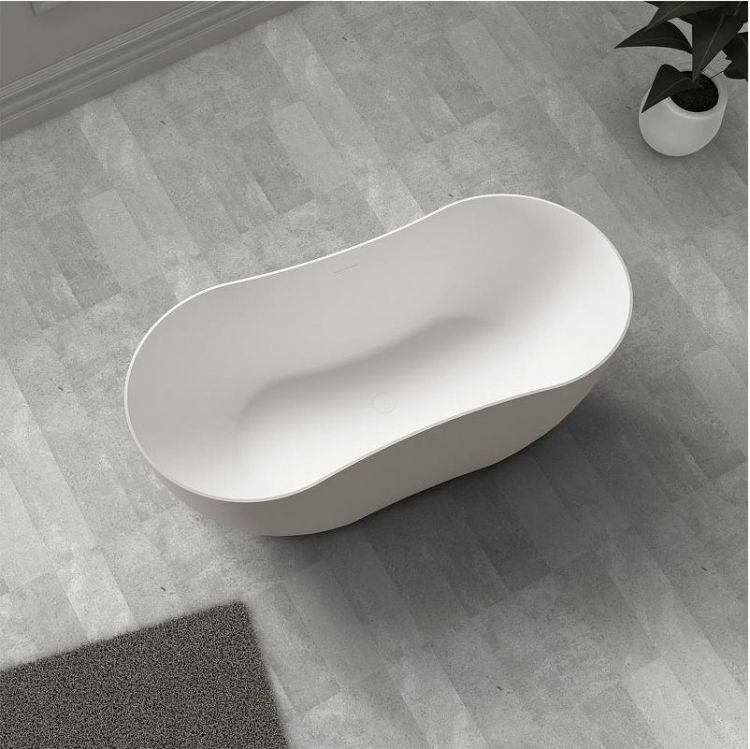 Ванна из искусственного камня Abber Stein 170x80 AS9604 без гидромассажа