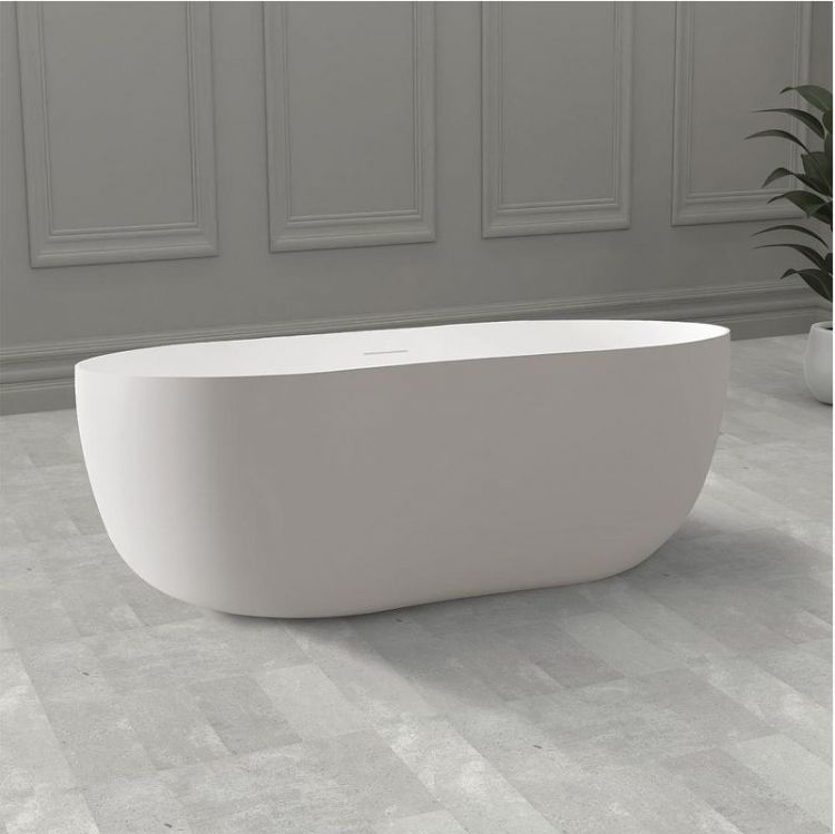 Ванна из искусственного камня Abber Stein 170x80 AS9604 без гидромассажа