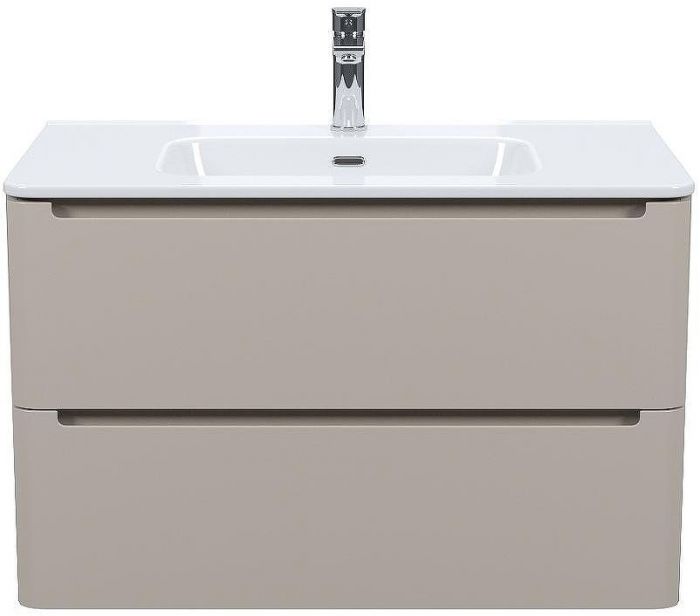 Тумба с раковиной Iddis Edifice 80 EDI80C0i95K подвесная Капучино