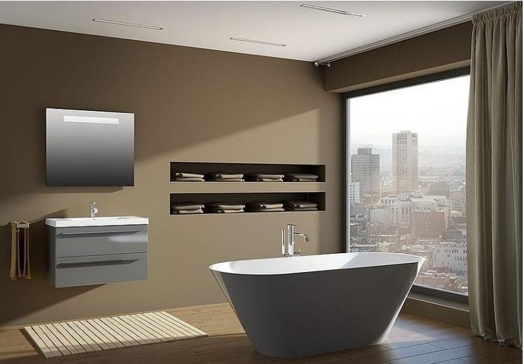 Ванна из искусственного камня Riho Bilbao 150x75 B119001105 (BS1200500000000) без гидромассажа