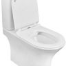 Унитаз компакт Azario Fretta Round AZ-1038A с бачком и сиденьем Микролифт Унитаз компакт Azario Fretta Round AZ-1038A с бачком и сиденьем Микролифт