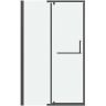 Душевая дверь Grossman Pragma 120 100.K33.03.120.42.00 профиль Графит сатин стекло прозрачное