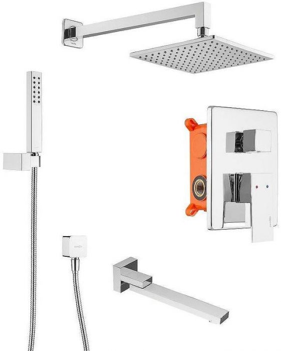 Душевая система Swedbe Platta 5546 Хром