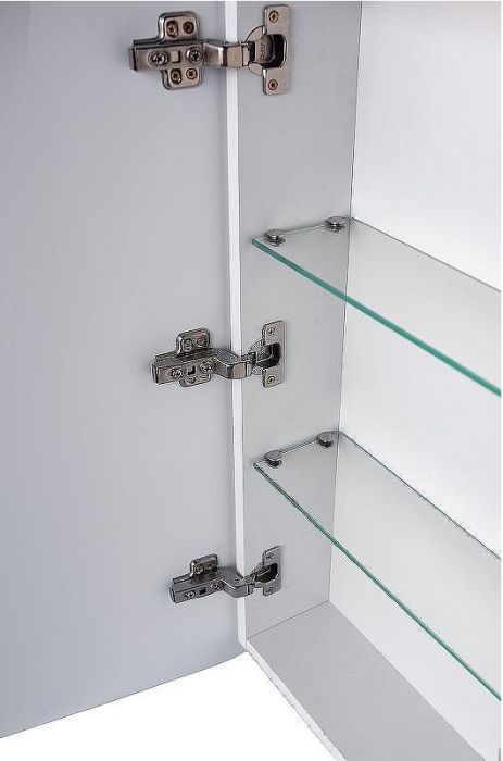 Зеркальный шкаф Style Line Каре 50 L СС-00002372 с подсветкой Белый