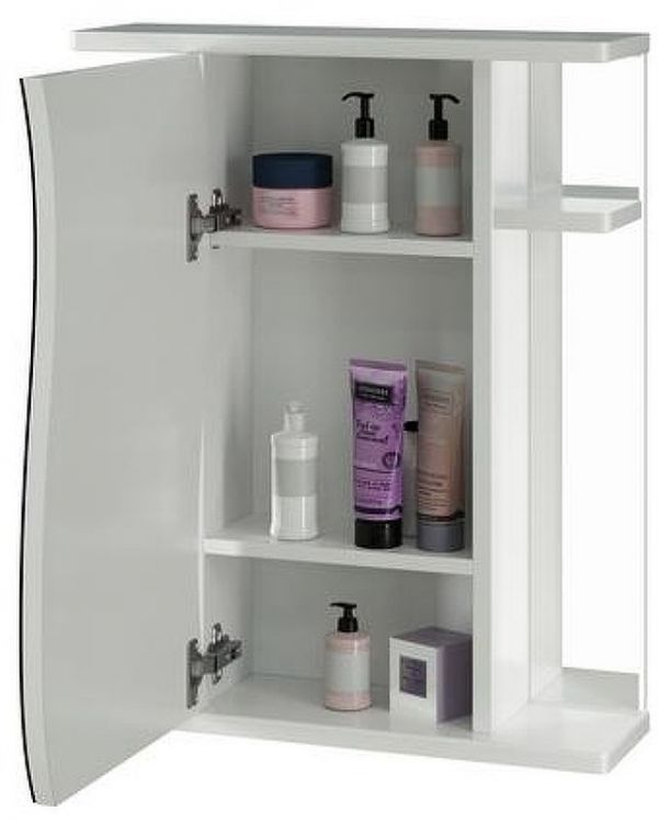 Зеркальный шкаф Mixline Классик 55 L 525512 Белый