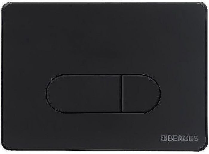 Комплект унитаза WeltWasser Merzbach 043 GL-WT 10000009939 с инсталляцией Berges Novum D5 040235 с сиденьем Микролифт и Черной матовой клавишей смыва