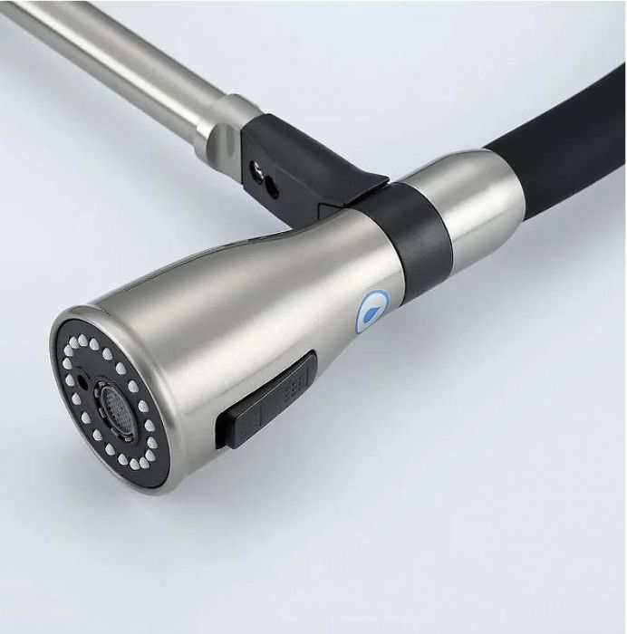 Смеситель для кухни Gappo G4399-75 Сатин Черный