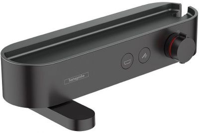Смеситель для ванны Hansgrohe ShowerTabletSelect 400 24340670 с термостатом Черный матовый