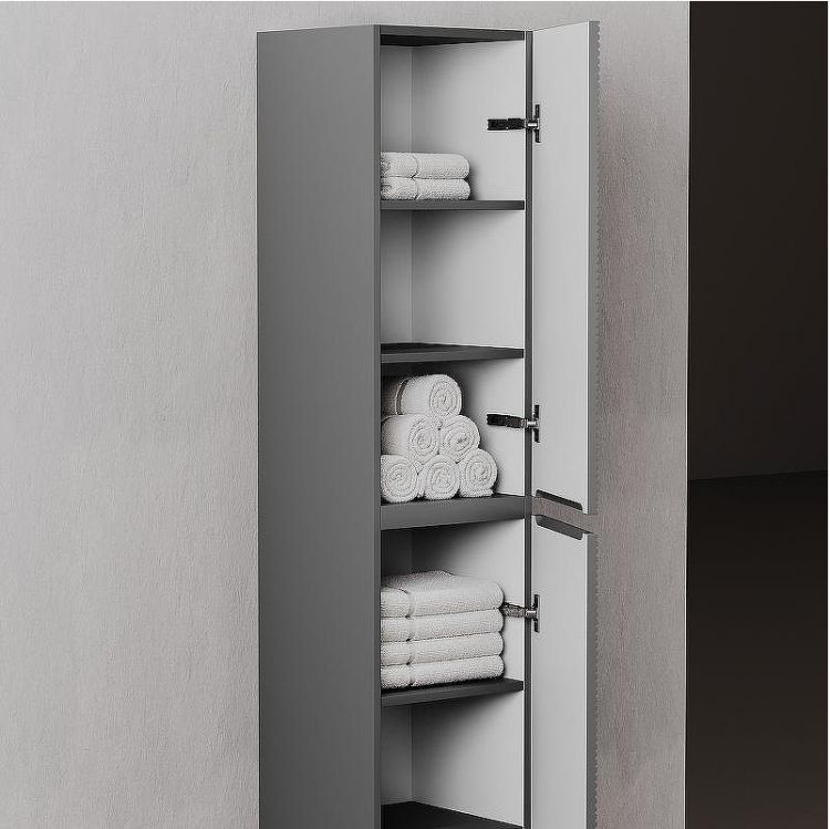 Шкаф пенал Sancos Folk 35 PFL35GS подвесной Grey soft