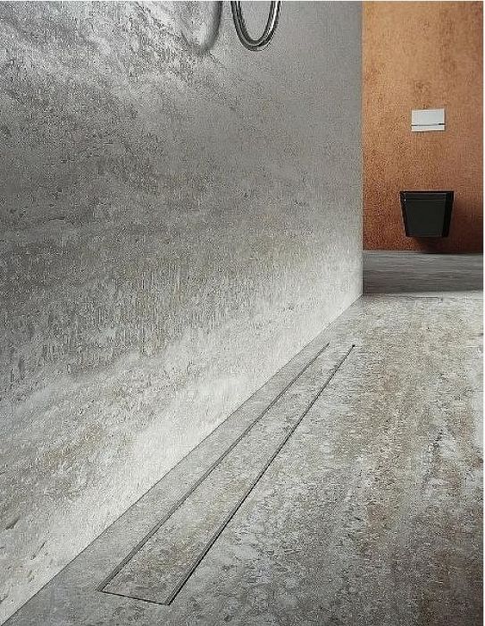 Душевой лоток Alcaplast Marble APZ15S-850 с решеткой под плитку