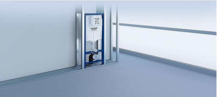 Комплект унитаза Niagara Vista NG-9301 с инсталляцией Grohe Rapid SL 38775001 с сиденьем Микролифт и клавишей смыва Хром