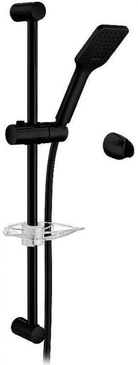 Душевой гарнитур E.C.A. Tiera 102146029C1EX Черный матовый