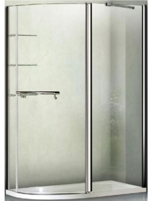 Душевой уголок Good Door Pandora R-120-C-CH 120x80 профиль Хром стекло прозрачное