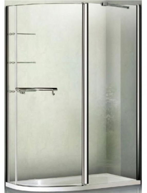 Душевой уголок Good Door Pandora R-120-C-CH 120x80 профиль Хром стекло прозрачное